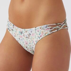 O’NEILL BIKINI BOTTOMS MAGGIE DITSY KAANAPALI SIZE SMALL IN MEDIUM COVERAGE NWT